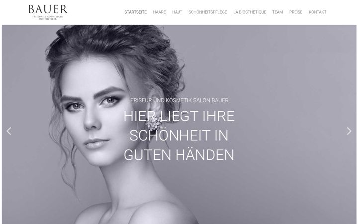 Screenshot di friseur-kosmetik-bauer.de