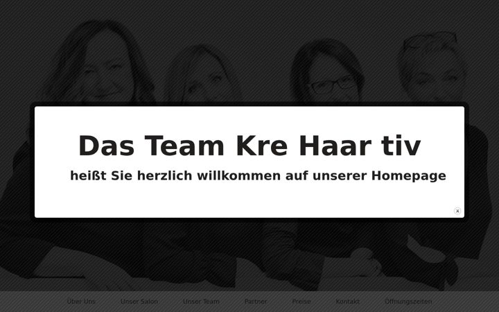 Ekraanipilt saidist friseur-kre-haar-tiv.de