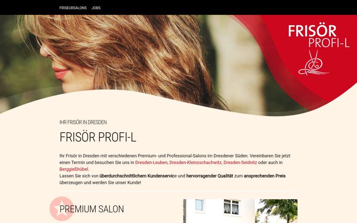 Skärmbild av friseur-profi-l.de