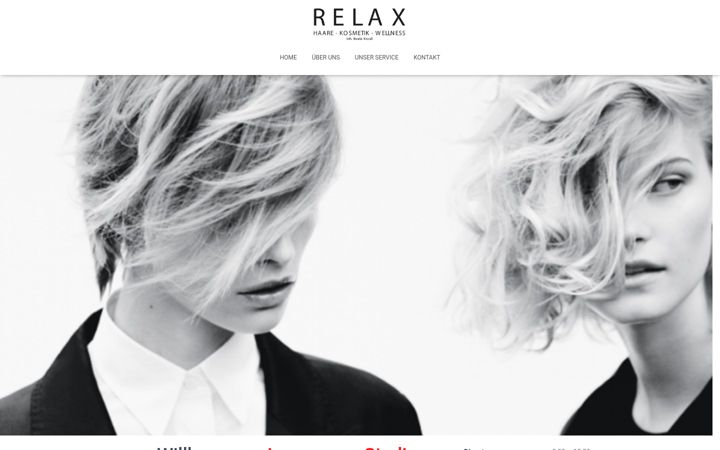 Екранна снимка на friseur-relax.de