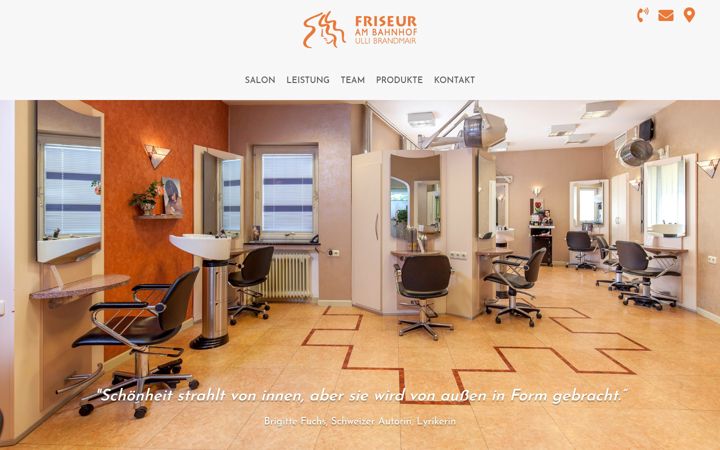Екранна снимка на friseur-ruhpolding.de