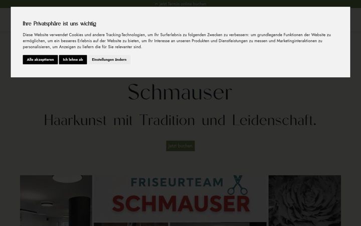 Екранна снимка на friseur-schmauser.de