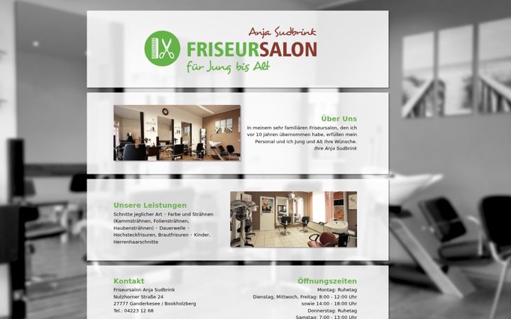 Екранна снимка на friseur-sudbrink.de