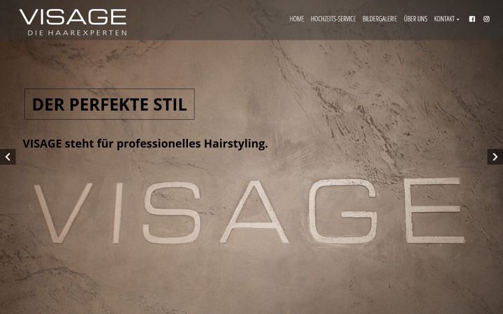 Ekraanipilt saidist friseur-visage.de