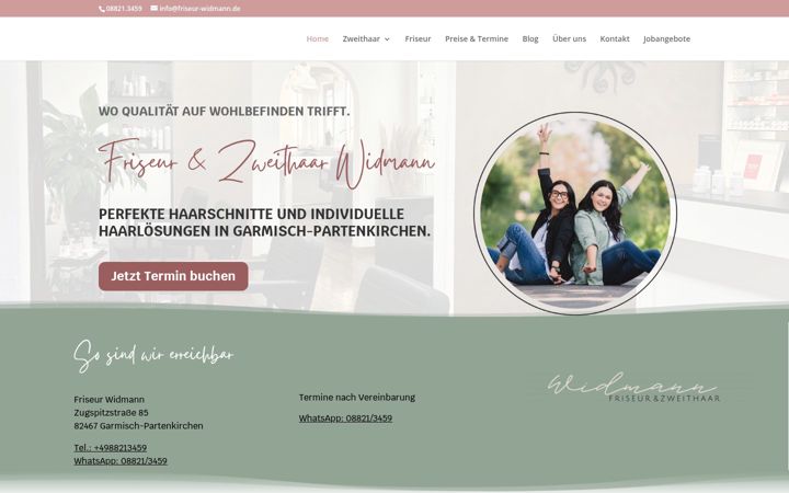 Screenshot του friseur-widmann.de