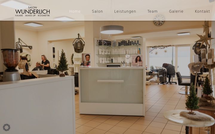 Screenshot του friseur-wunderlich.de