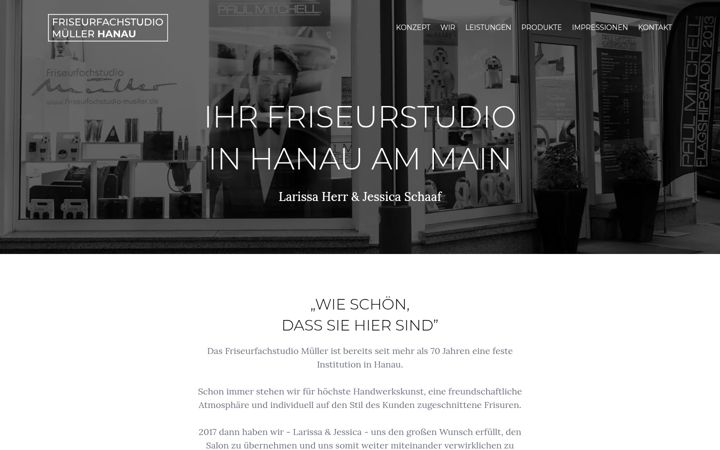 Screenshot του friseurfachstudio-mueller.de