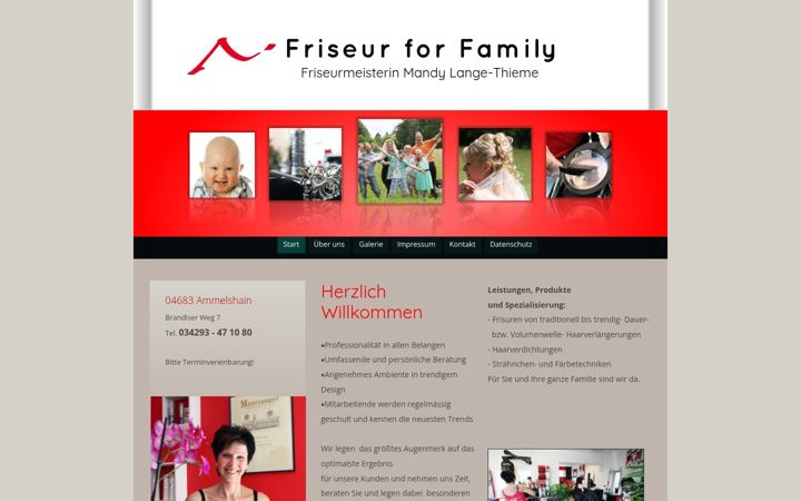Screenshot of friseurforfamily.com