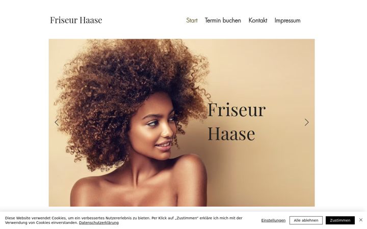 Screenshot του friseurhaase.de