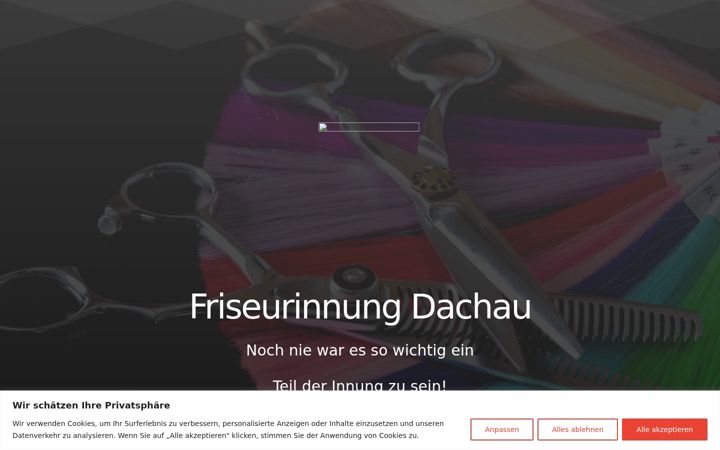 Screenshot του friseurinnung-dachau.de