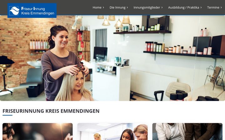 Capture d'écran de friseurinnung-emmendingen.de