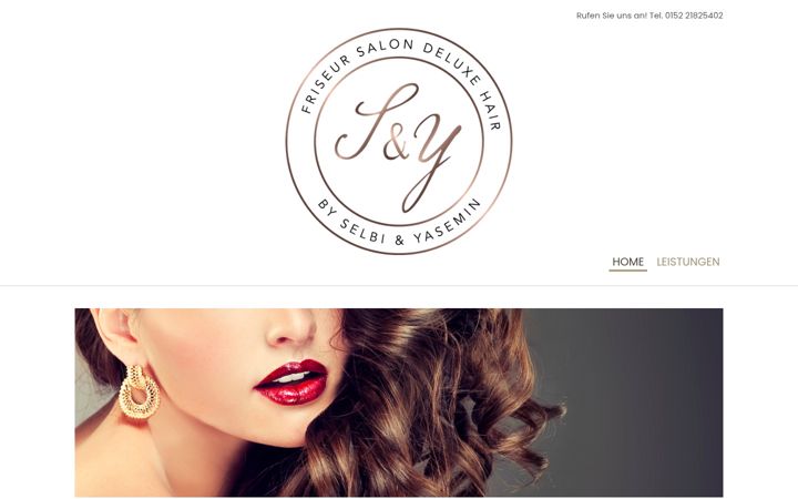 Screenshot of friseursalon-deluxehair.de