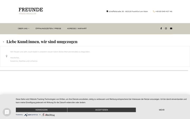 Screenshot of friseursalon-freunde.de