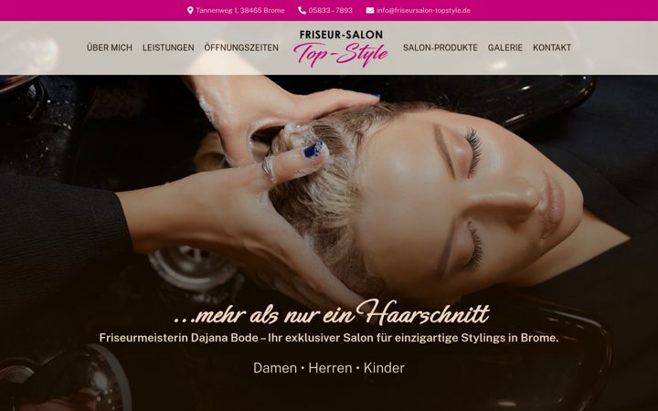 Zrzut ekranu friseursalon-topstyle.de