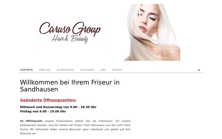 Screenshot of friseurteam-caruso.de