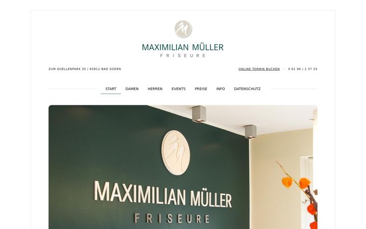 Screenshot of friseurteam-mueller.de