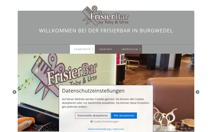 Screenshot of frisierbar-burgwedel.de