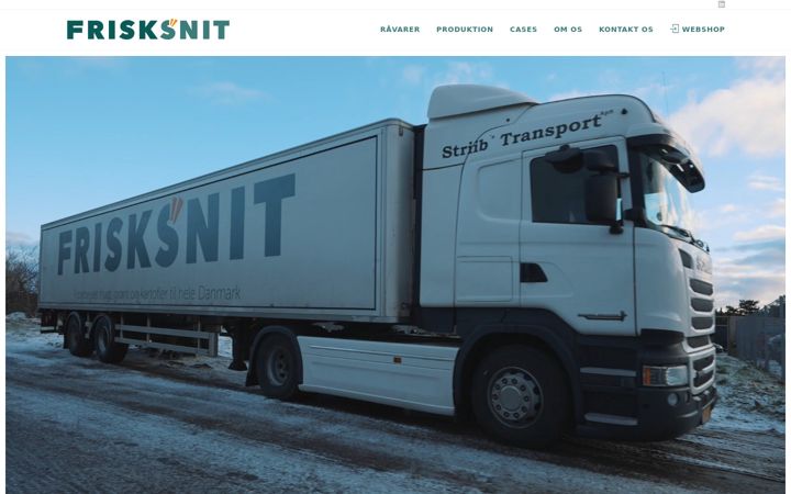 Screenshot of frisksnit.dk