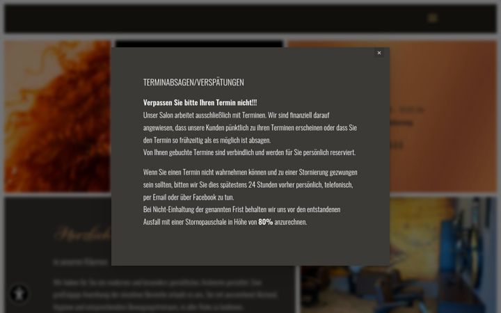 Screenshot of frisoer-im-schiff.de