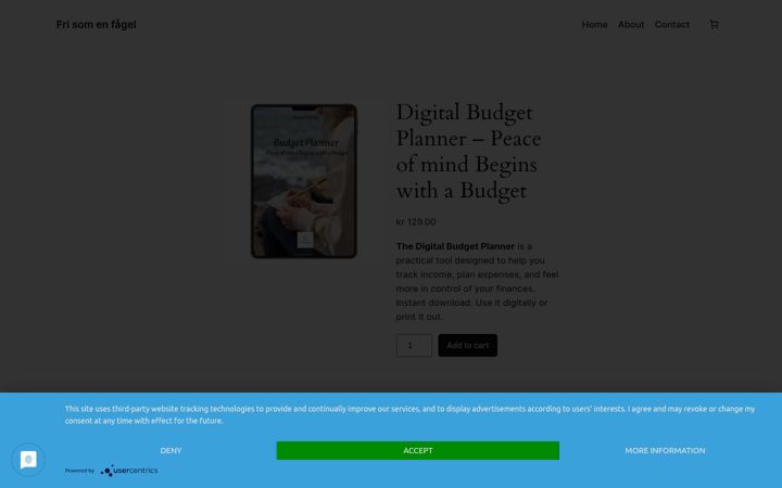 Screenshot of frisomenfagel.shop