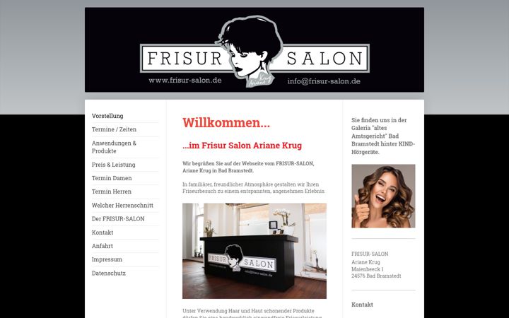 Screenshot του frisur-salon.de