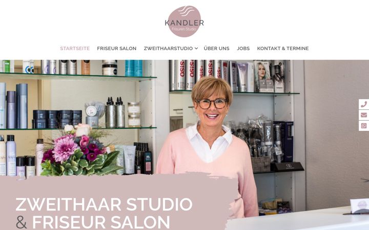 Screenshot of frisuren-studio-kandler.de