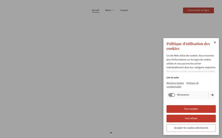 Screenshot of friterielentracte.com