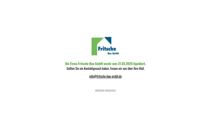 Screenshot of fritsche-bau-gmbh.de