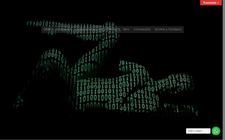 Screenshot of fritsvansambeek.nl