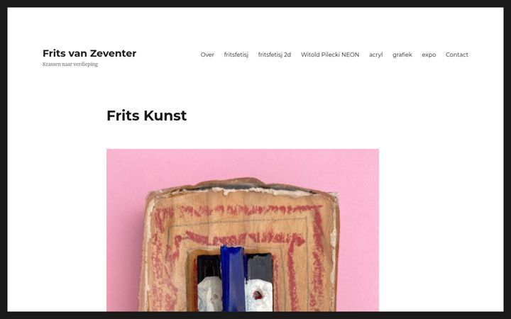 Screenshot of fritsvanzeventer.com