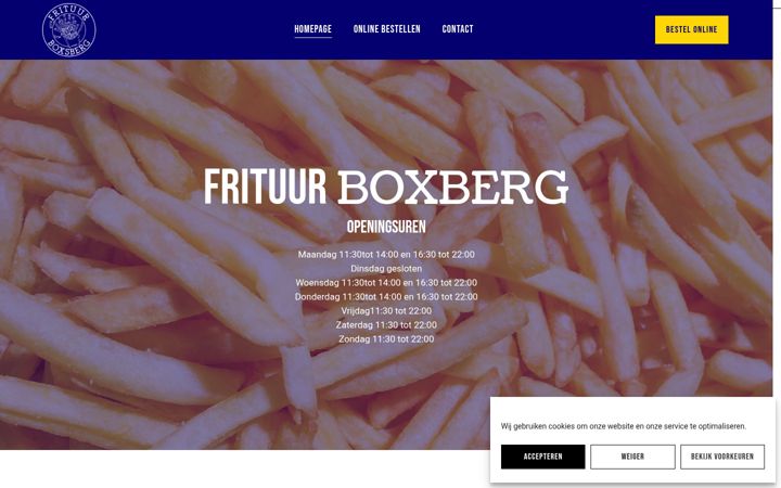 Screenshot του frituurboxberg.be