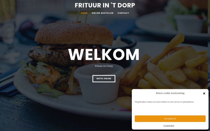 Screenshot of frituurintdorp.com