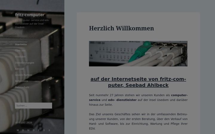 Screenshot of fritz-computer.de