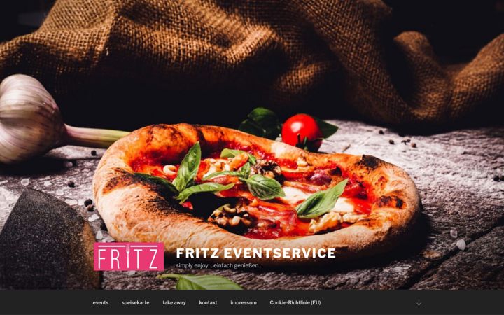 Screenshot of fritz-eventservice.de