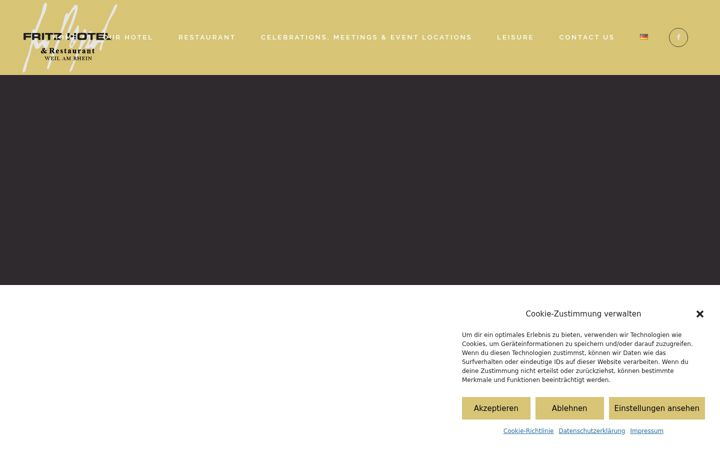 Screenshot of fritz-hotel-weil.de