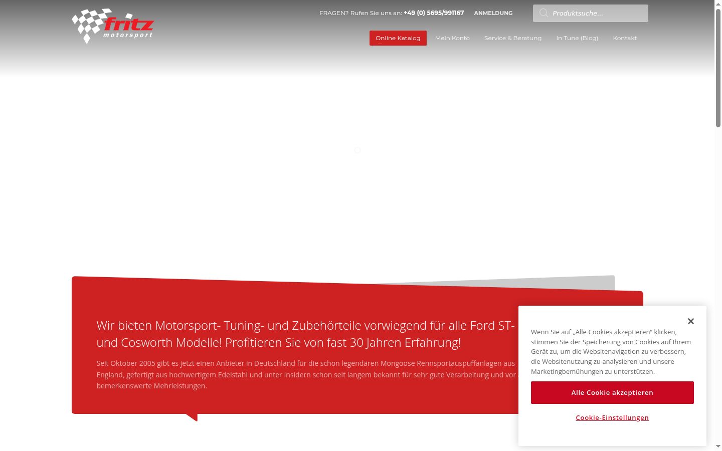 Screenshot tal-banner tal-kunsens muri qabel kwalunkwe interazzjoni