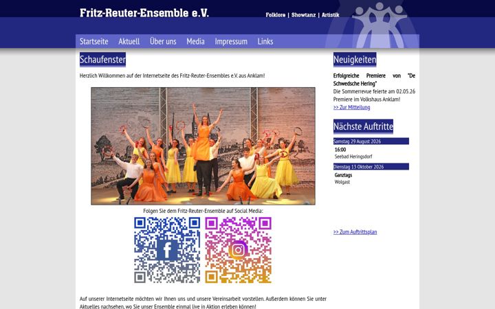 Snímek obrazovky fritz-reuter-ensemble.de