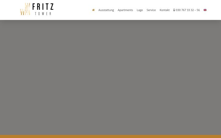 Screenshot of fritz-tower.de