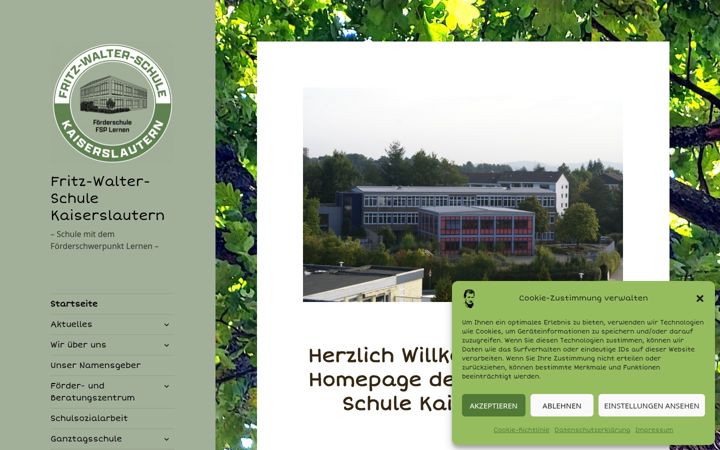 Screenshot of fritz-walter-schule.de