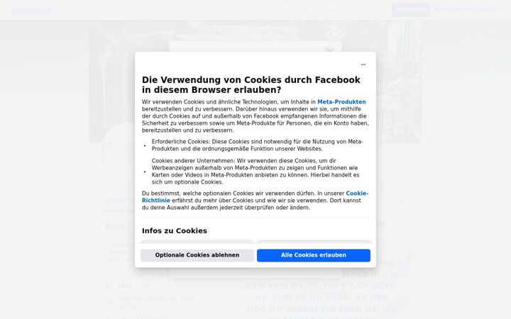 Screenshot of fritzchen-das-gleiscafe.de