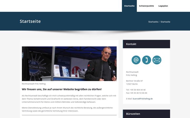 Screenshot of fritzhelling.de