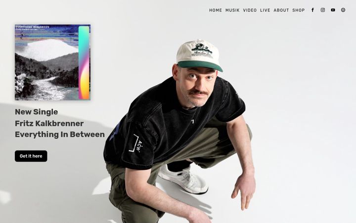 Screenshot of fritzkalkbrenner.com