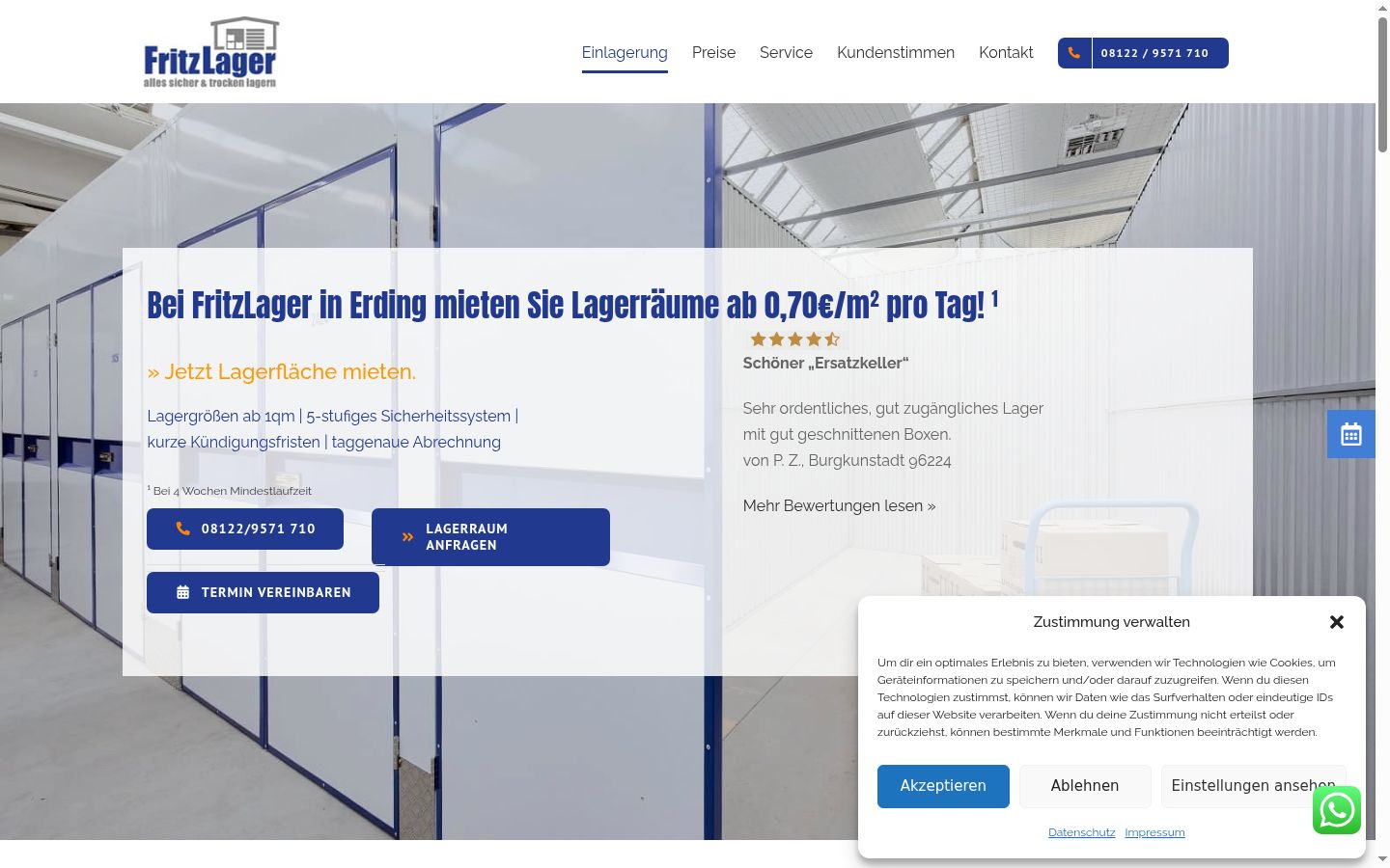 Screenshot tal-banner tal-kunsens muri qabel kwalunkwe interazzjoni