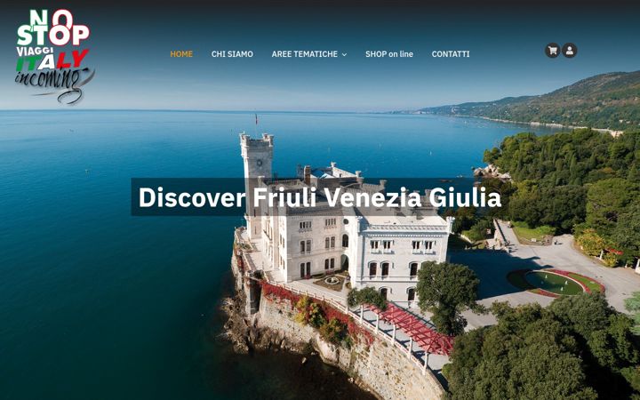 Captura de ecrã de friuliveneziagiuliaincoming.it