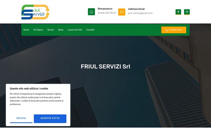 Screenshot of friulservizi.it