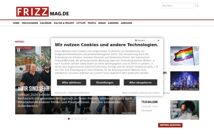 Screenshot of frizzmag.de