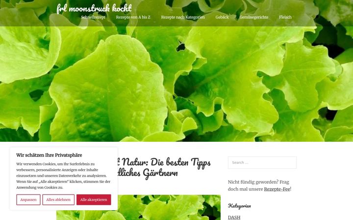 Ekraanipilt saidist frl-moonstruck-kocht.de