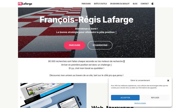 Screenshot of frlafarge.com
