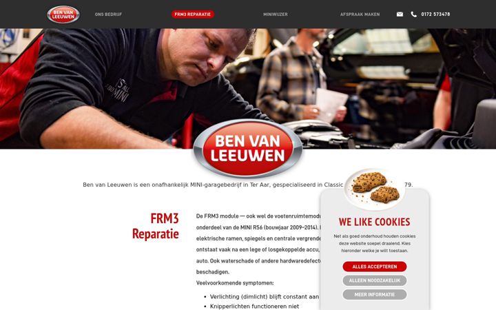 Screenshot of frm3.nl