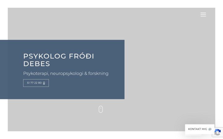 Екранна снимка на frodidebes.dk